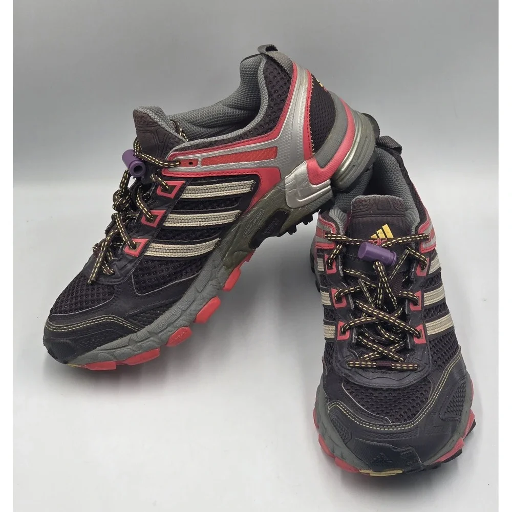 Adidas Kanadia TR2 Trail Running Hiking Shoes Womens 8 Purple Pink G01882